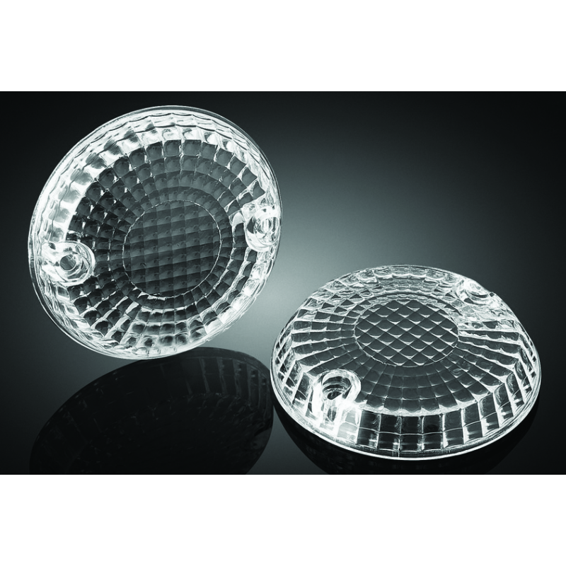 Kuryakyn 2265 Replacement Turn Signal Lenses Clear