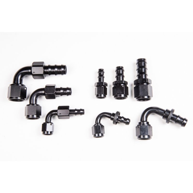 Radium Engineering 10AN Straight Pushlok Hose End