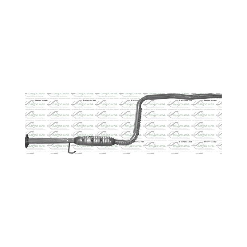 Davico 628782 Exhaust Pipe