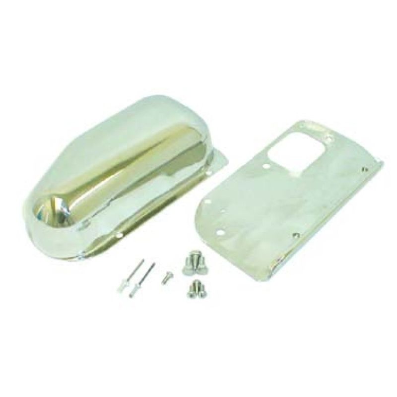 Rugged Ridge 76-86 Jeep CJ Stainless Steel Wiper Motor Cover Kit