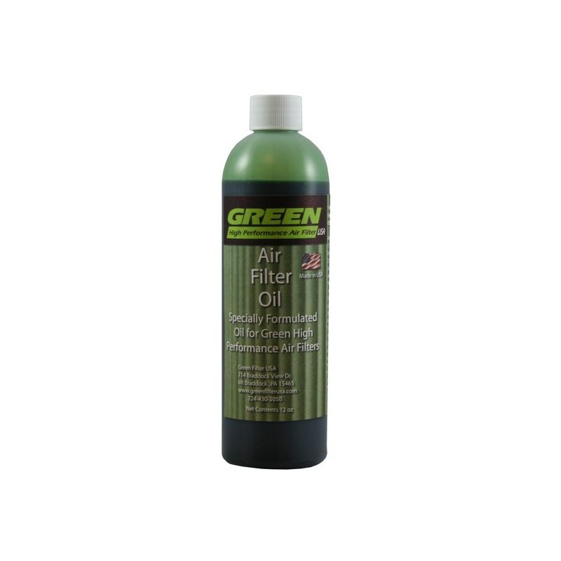 Green Filter USA 2001 Green Air Filter Synthetic Oil; 12oz.