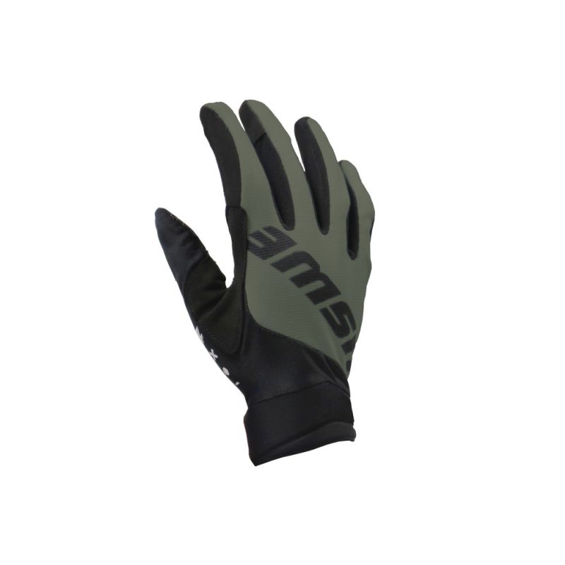 USWE 80997023050105 No BS Off-Road Glove Olive Green - Medium