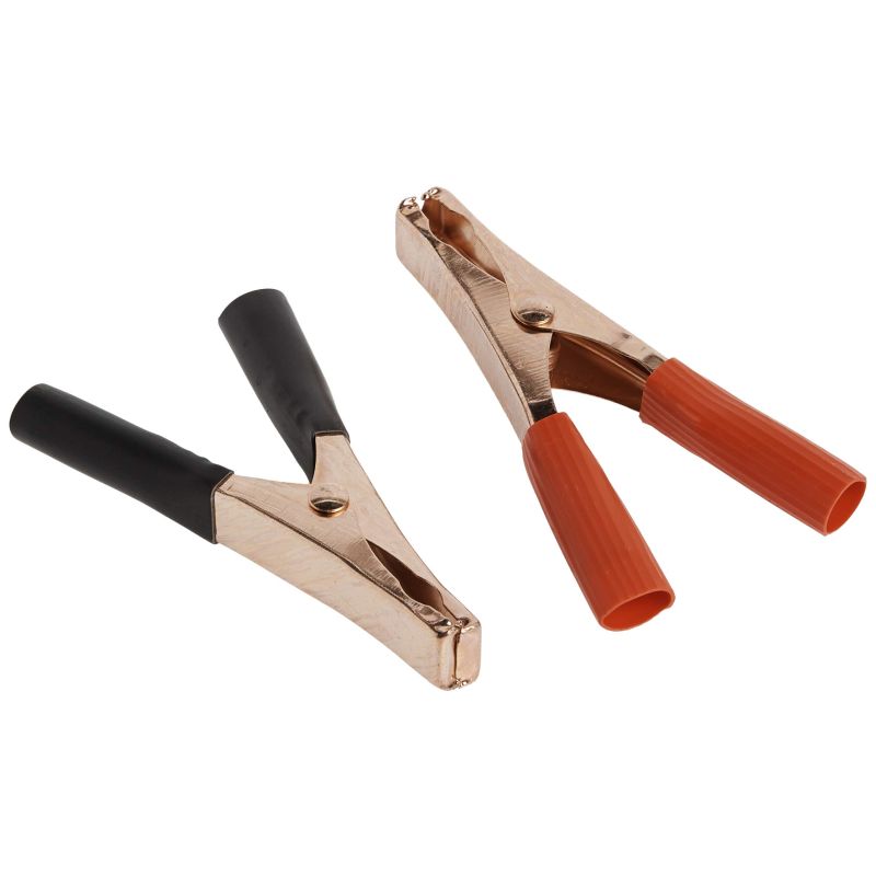 Forney 54732 Battery Charger Clamp, 80-Amp, Medium Duty,Red and Black