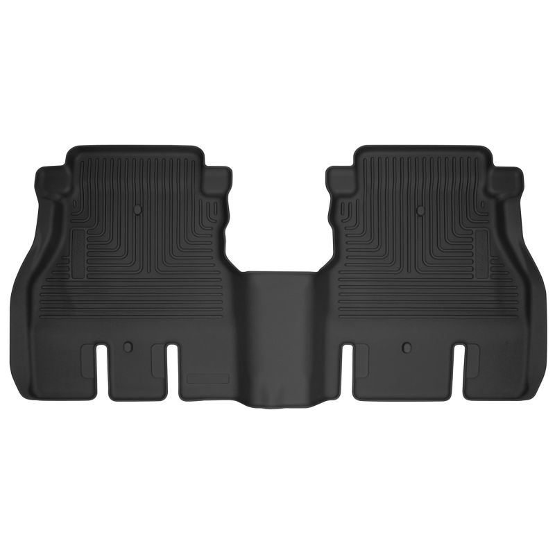 HUSKY LINERS HSK54631 18-   Jeep JL 4 Door Rear Floor Liners Black