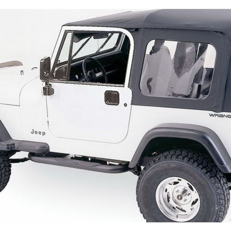 Rampage 68035 86-95 Jeep Wrangler CJ7/YJ Complete Top - Black Diamond