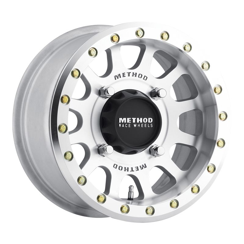 Method Wheels MR40147046352B Method MR401 UTV Beadlock 14x7 / 5+2/38mm Offset / 4x156 / 132mm CB Machined - Raw Wheel
