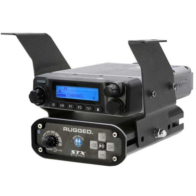 Rugged Radios MT-XP1-BD-RM60 Polaris XP1 Below Dash Mount - M1 / G1 / RM60 / RDM-DB / GMR45