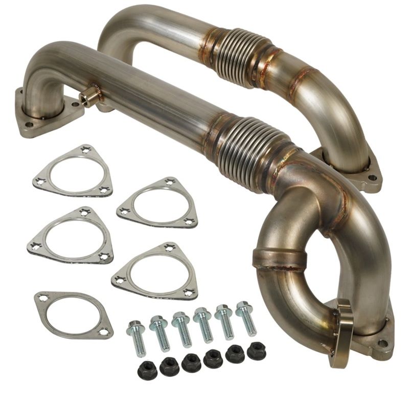 BD Diesel 1043909 Up-Pipes Kit w/EGR Connector - Ford 2008-2010 6.4L F-250/F-350/F-450/F-550
