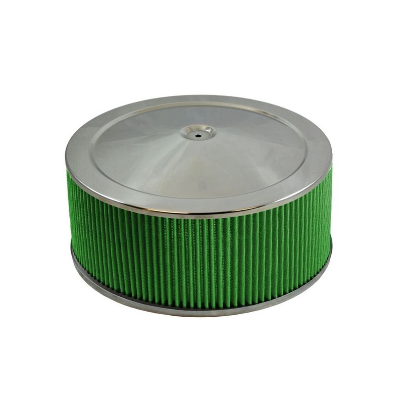 Green Filter USA 2197 Air Cleaner Assembly; 14" x 6" Drop Plate