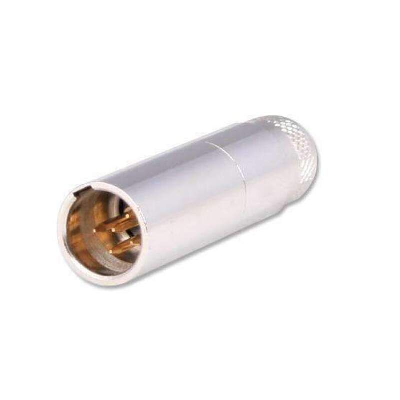 Rugged Radios C5P-ML 5-Pin Male Mini XLR Connector TA5ML