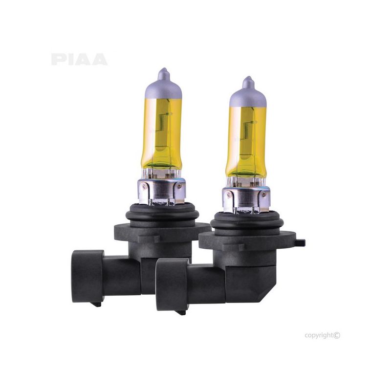 PIAA 22-13495 PIAA HB Solar Yellow Twin Pack Halogen Bulbs