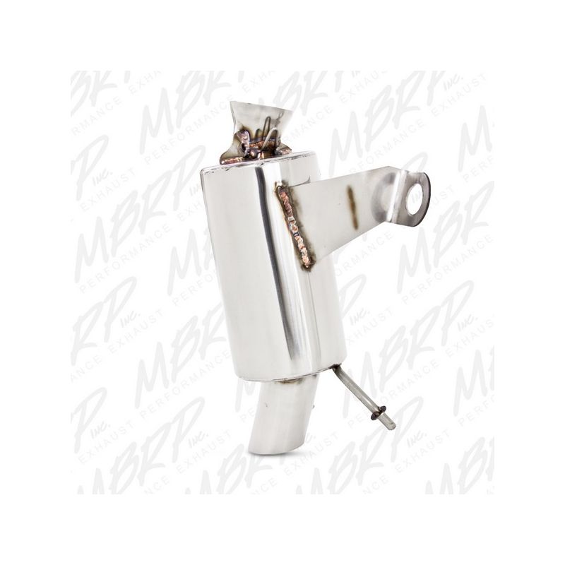 MBRP Exhaust 2230210 Standard Muffler; Bolt-on Design; Packed Muffler.