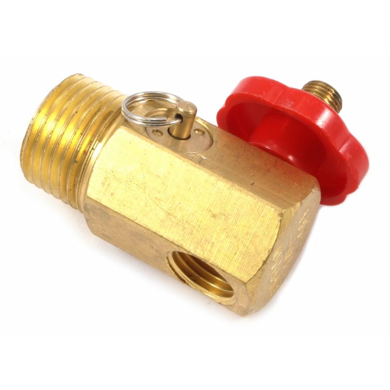Forney 75550 Tank Manifold for Portable Air Tanks, 1/2-Inch Male NPT Inlet, 1/4-Inch Female NPT Outlet