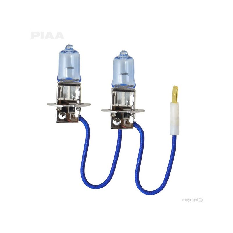 PIAA 23-10103 PIAA H3 Xtreme White Hybrid Twin Pack Halogen Bulbs