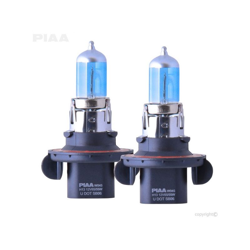 PIAA 23-10113 PIAA H113 (9008) XTreme White Hybrid Twin Pack Halogen Bulbs