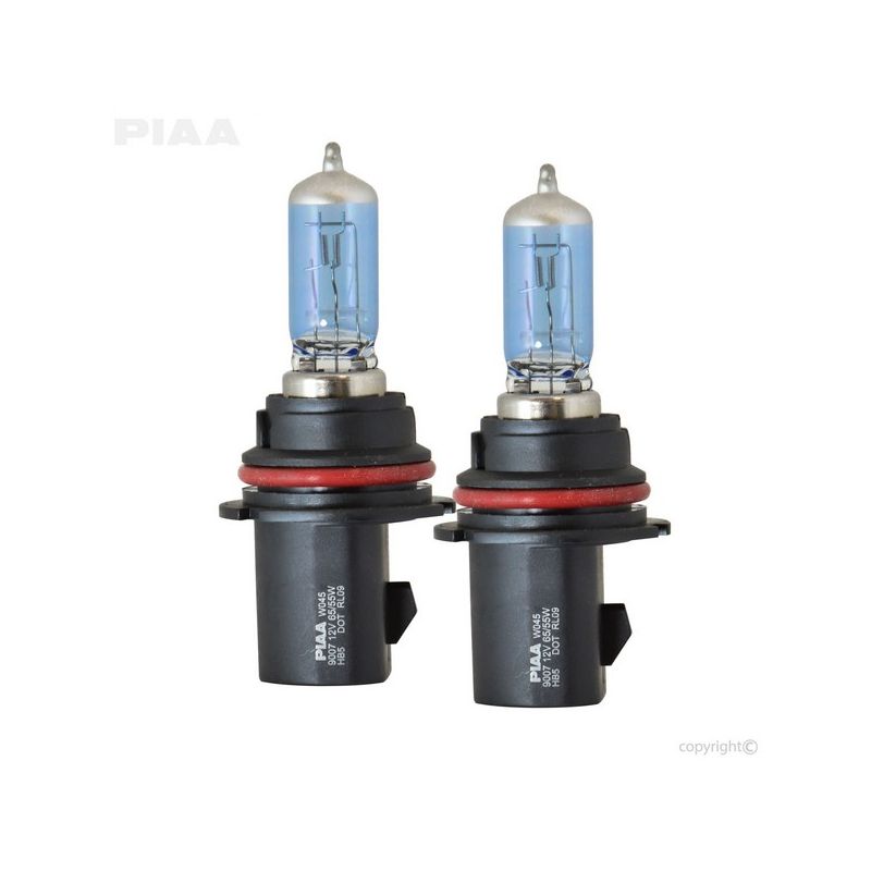 PIAA 23-10197 PIAA 9007 (HB5) Xtreme White Hybrid Twin Pack Halogen Bulbs