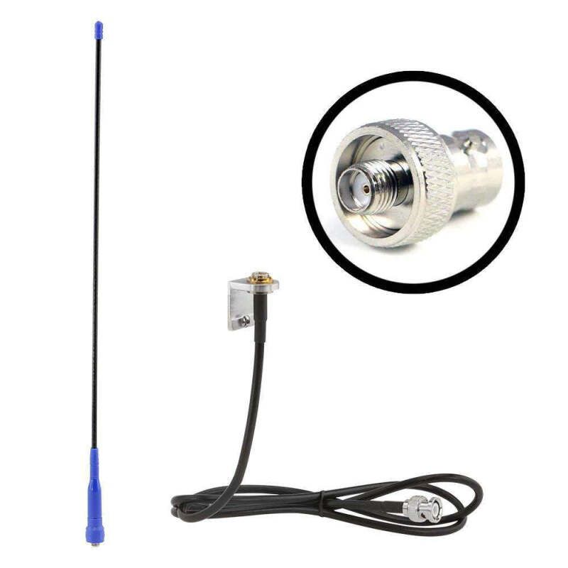 Rugged Radios HS-EXT-ANT-5R External Headset Antenna Kit with BNC Connector for Handheld Radios For V3 / RH5R