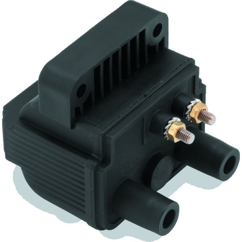 TwinPower 210547 Twin Power 65-79 Big Twin and XL Mini Ignition Coil Black Replaces H-D 31609-65A 5 Ohm