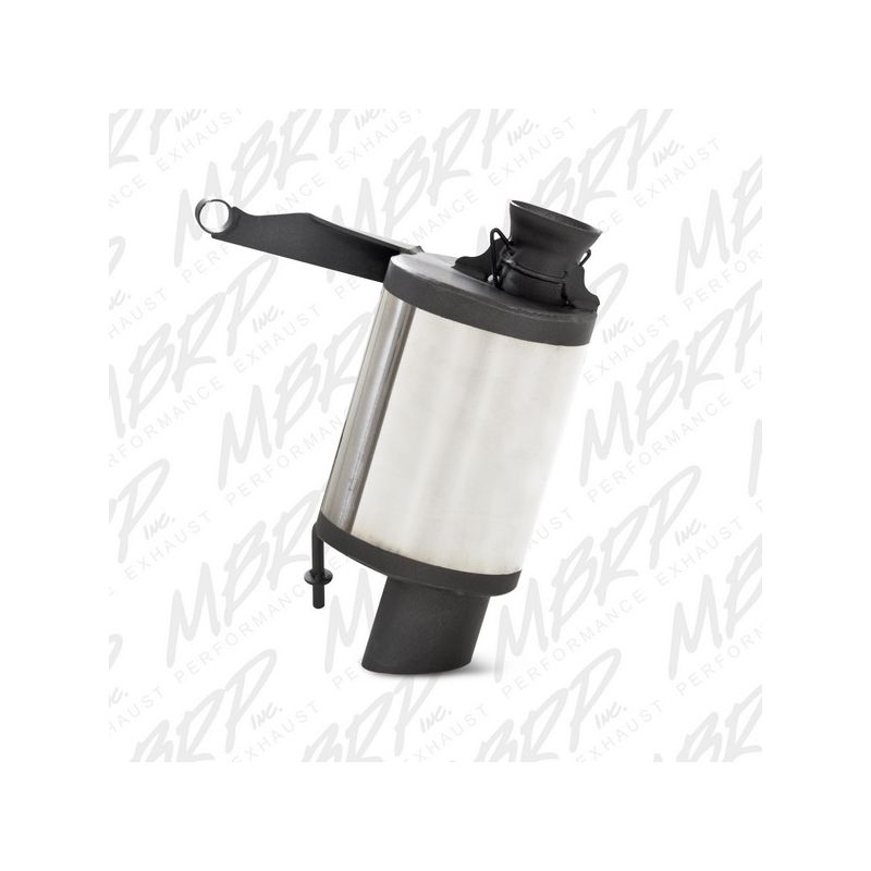 MBRP Exhaust 232T305 Trail Muffler; Bolt-on Design; Packed Muffler.