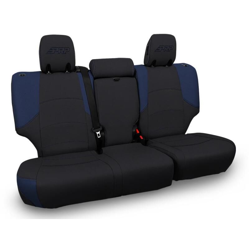 PRP Seats B067-06 PRP 11-24 Toyota 4Runner Rear Bench Cover - 5-seat model - Black/Navy Blue