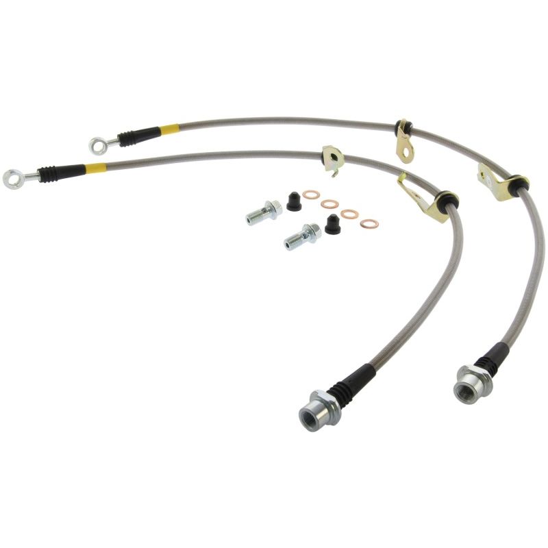 StopTech 06-17 Lexus HS250h / Toyota RAV4 Stainless Steel Front Brake Lines