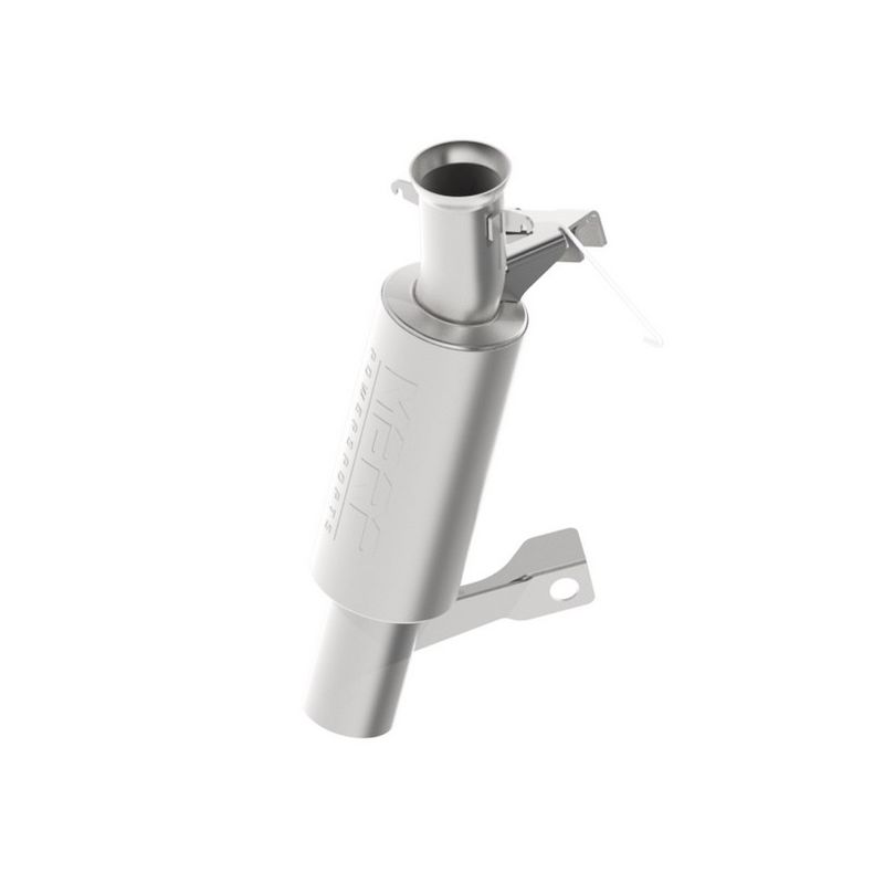 MBRP Exhaust 2380113 Race Muffler; Bolt-on Design; Packed Muffler.