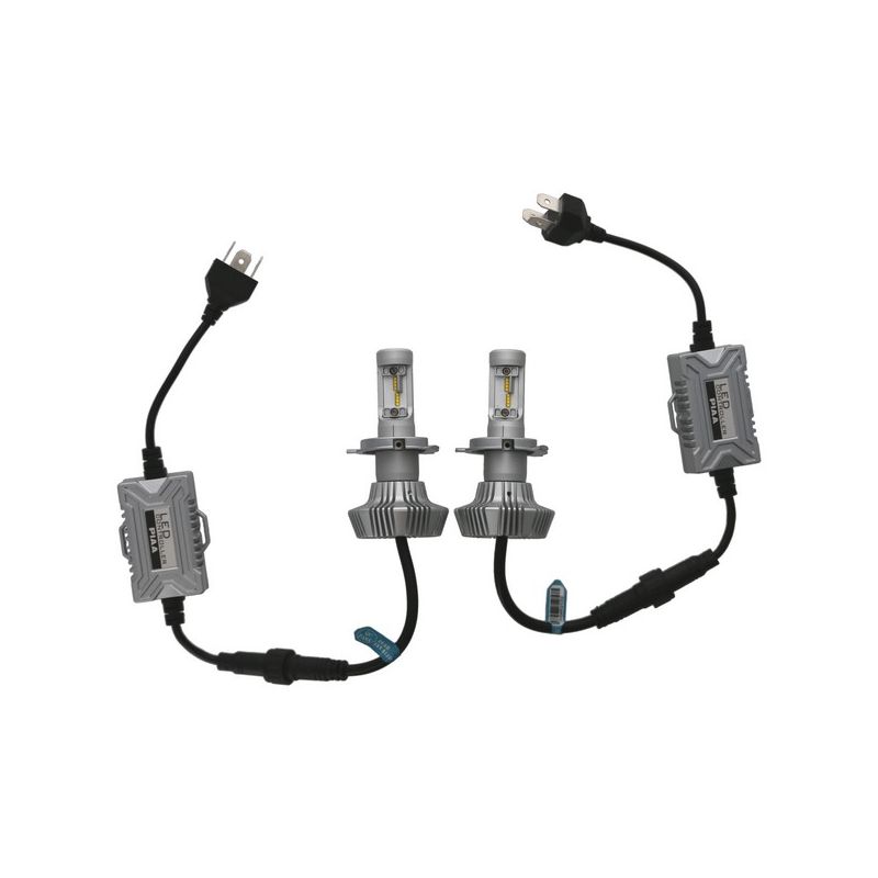 PIAA 24-17504 PIAA H4 All-Weather LED Bulbs, 4000K - 12/24V 24W - Twin Pack