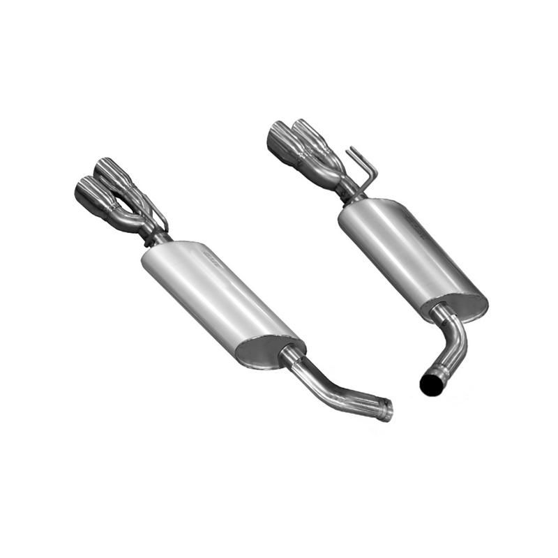 Kooks Custom Headers 25106100 2-1/2" Axle-Back