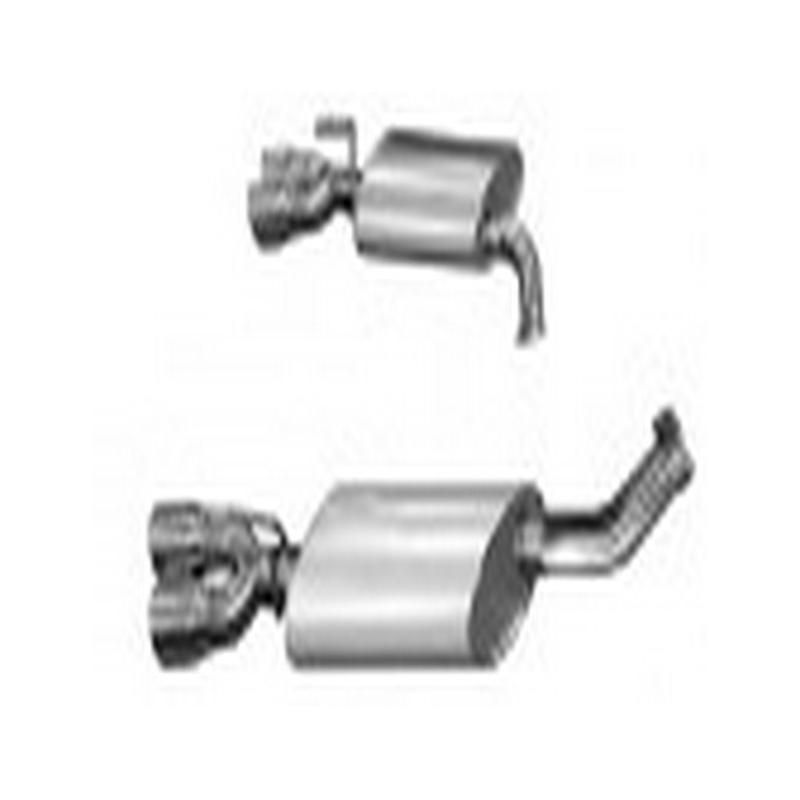 Kooks Custom Headers 25206100 2-1/2" Axle-Back