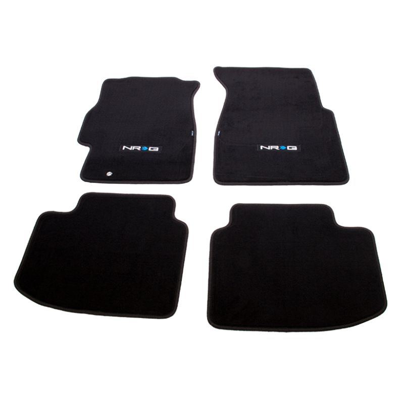 NRG Floor Mats - 96-00 Honda Civic 2DR & 3DR (EK9 Logo) - 4pc.