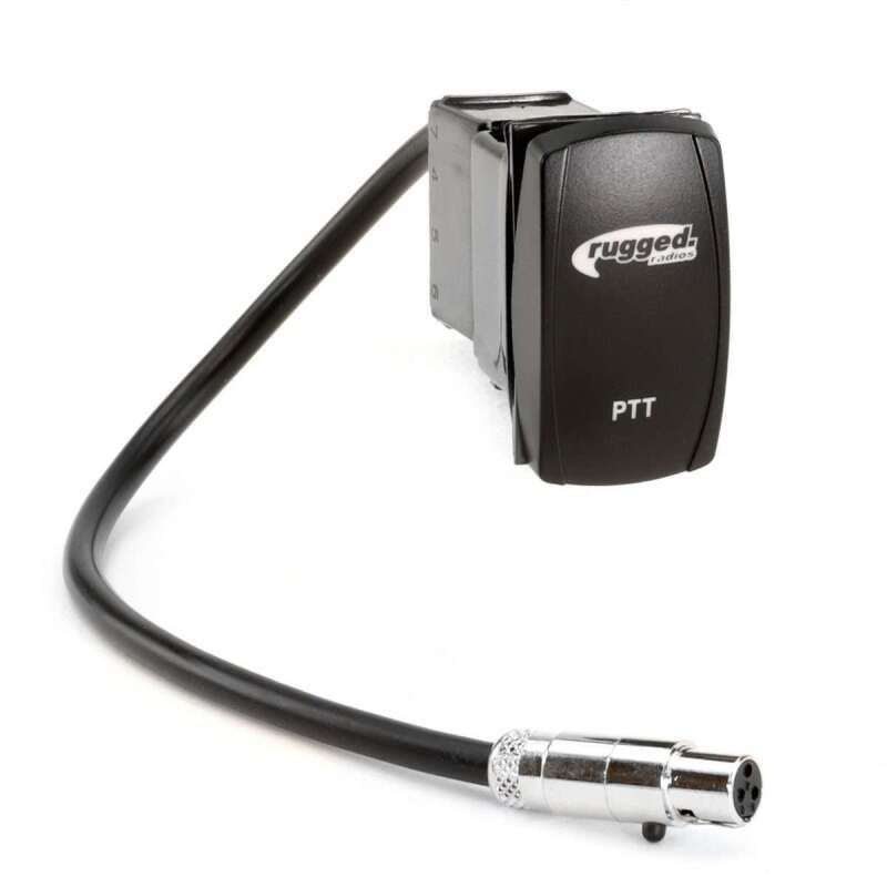 Rugged Radios PTT-RS-12 Push-to-Talk (PTT) Rocker Switch Button