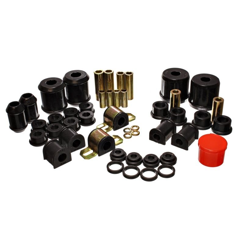 Energy Suspension 00-1/01 Mitsubishi Eclipse FWD Black Hyper-flex Master Bushing Set