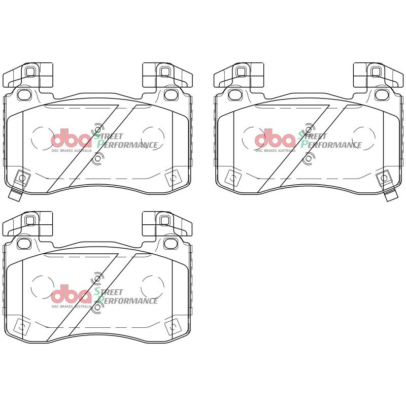 DBA DB15003SP 2018+ Kia Stinger V6 Twin Turbo SP Performance Front Brake Pads