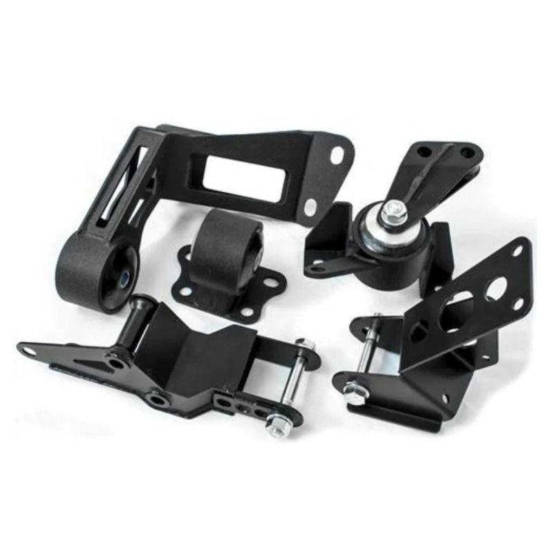 Innovative Mounts 90950-75A Innovative 05-12 Lotus ELISE/EXIGE K-Series Black Steel Mounts 75A Bushings