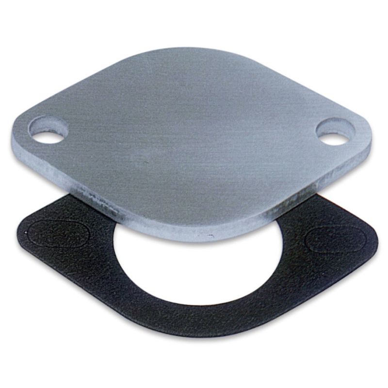 Moroso 63471 Chevrolet V8/90 Degree V6 Waterneck Block-Off Plate - 1/2in - Aluminum