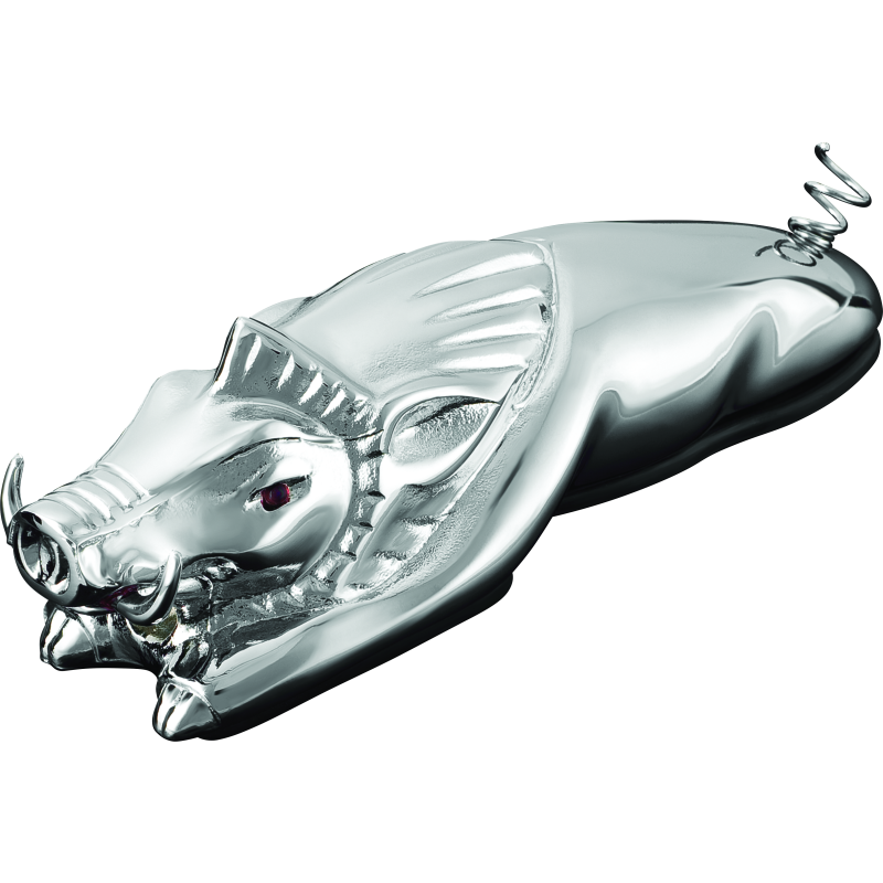 Kuryakyn 9022 Wild Boar Fender Ornament Chrome