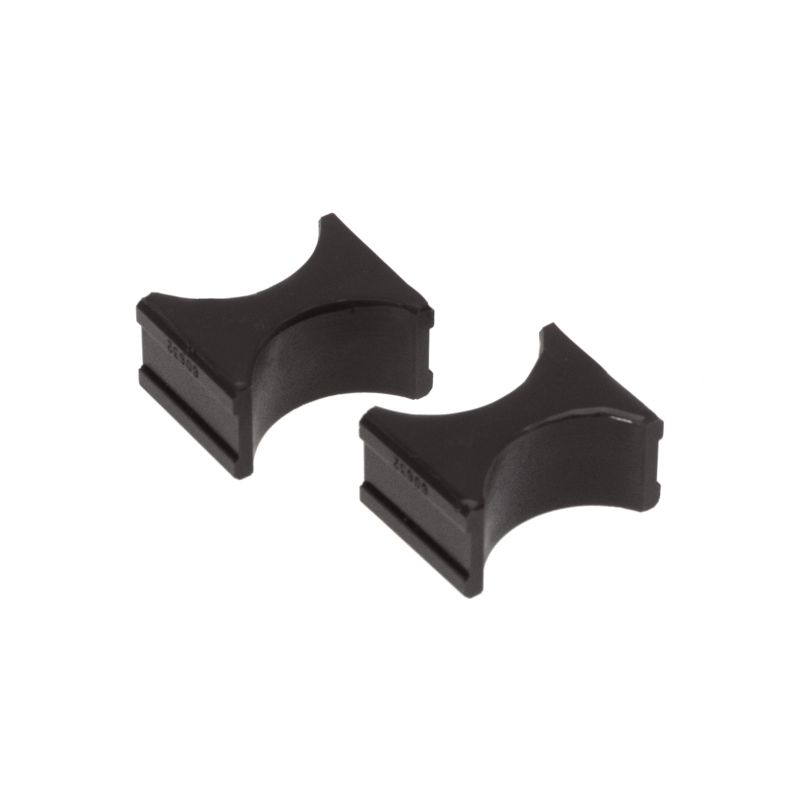 Prothane 19-1721-BL Universal Shock Reservoir Mounts - 2.0/2.0 Diameter - Black