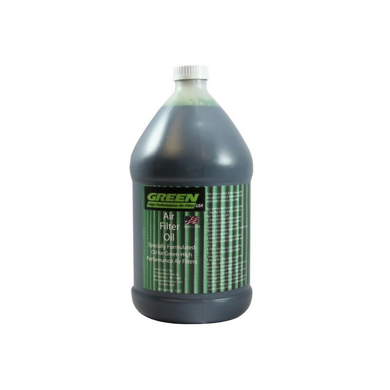 Green Filter USA 2814 Green Air Filter Synthetic Oil; 1 gallon (Green)