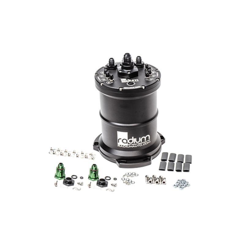 Radium Engineering 20-0443-00 Radium Multi-Pump Ti Automotive E5LM Fuel Surge Tank Pumps Not Included