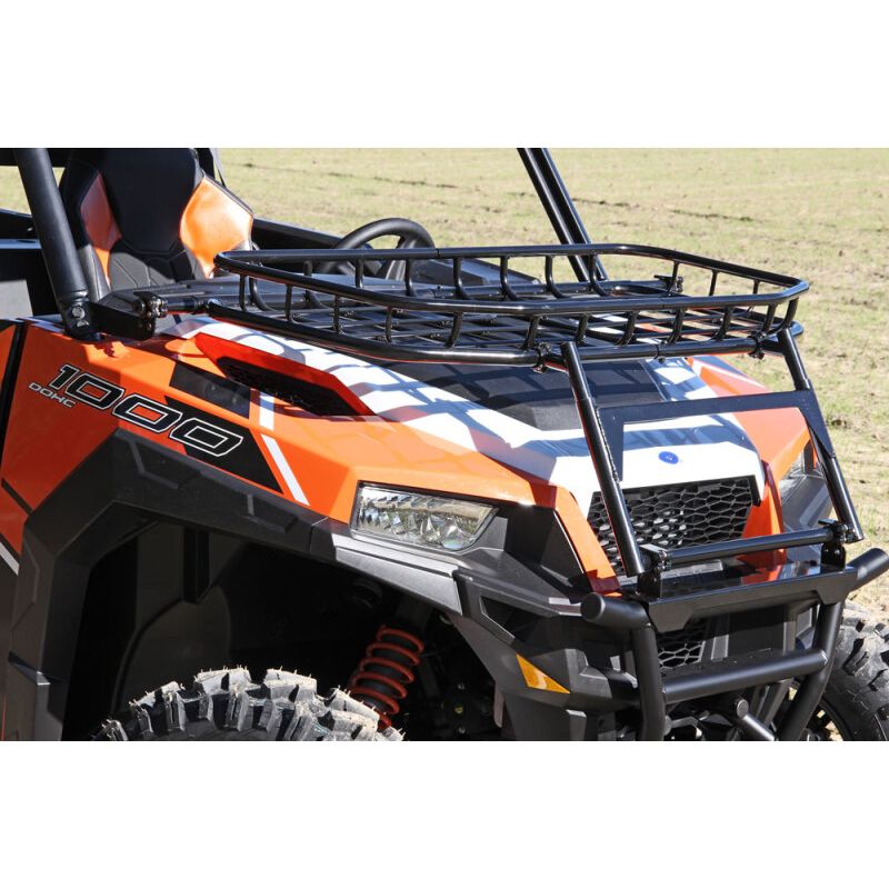 Seizmik 58-08074 16-23 Polaris General Hood Rack - Black