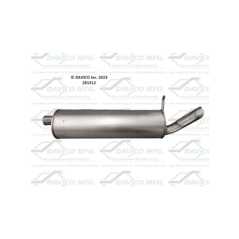 Davico Mfg 291512 Direct fit Muffler
