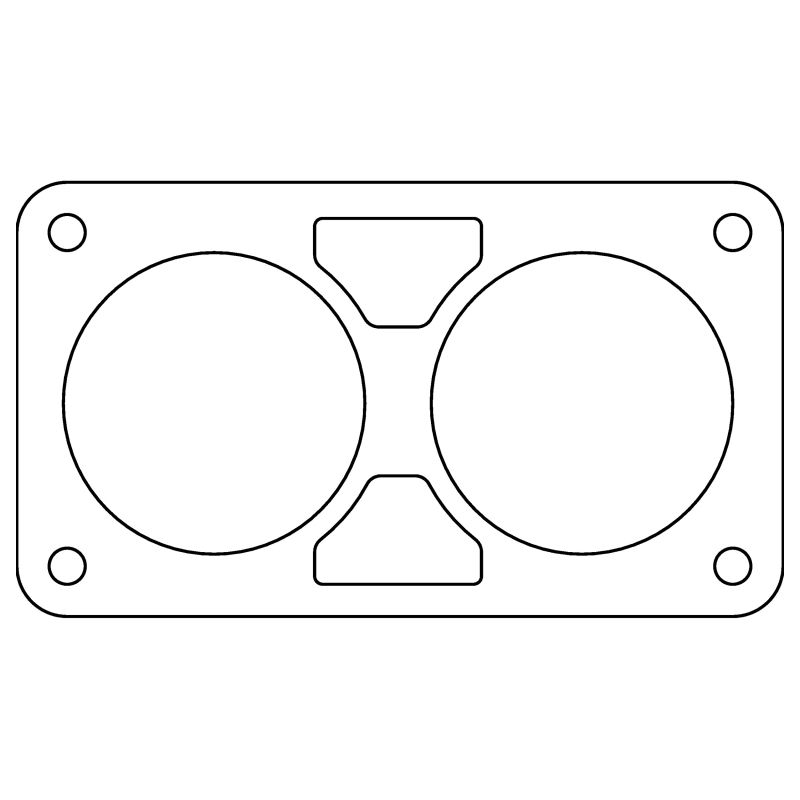 Cometic Chrysler Gen 3 6.1L 80mm Throttle Body Gasket .020in Fiber