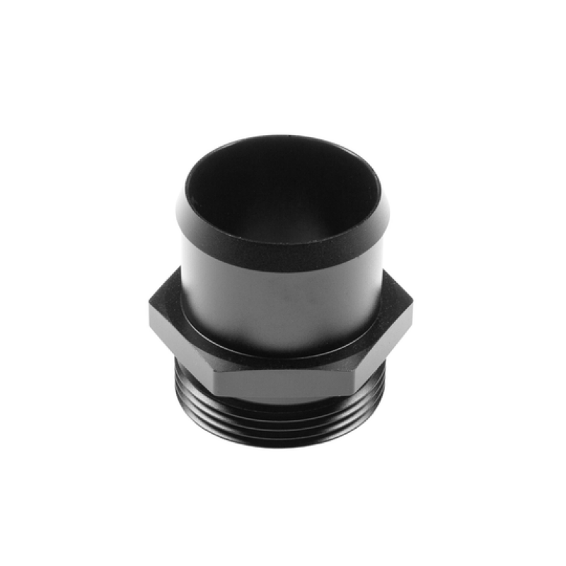 Chase Bays CB-RADORB-15 20AN ORB to 38mm/1.5in Push-On Hose Aluminum Adapter - Black