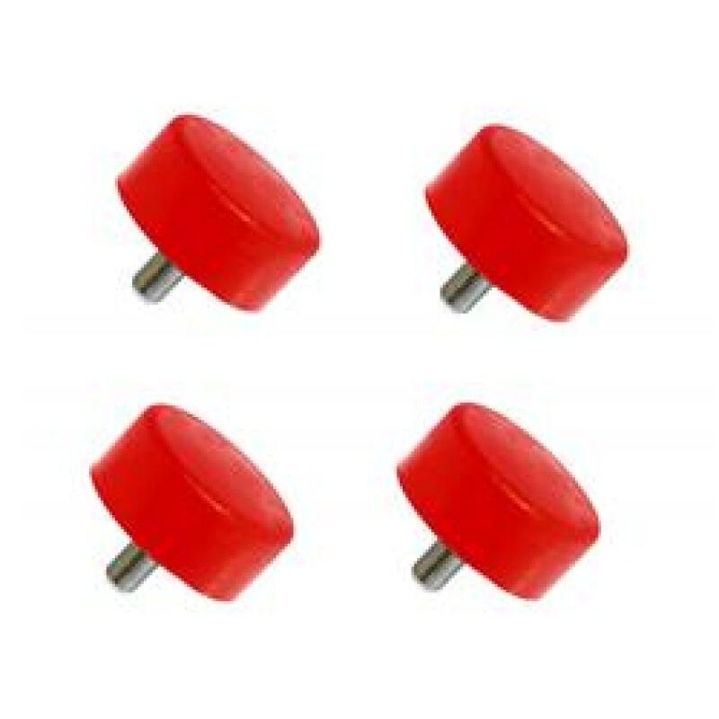 Prothane 18-1301 Toyota Tacoma Front Bump Stops - Red