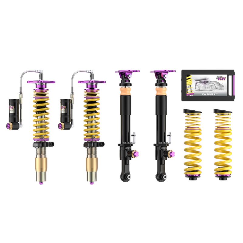 KW 397202EB 2021+ BMW M3 (G80) Sedan 2WD / M4 (G82) Coupe 2WD (Incl. Comp) V4 Clubsport Coilover Kit 3-Way