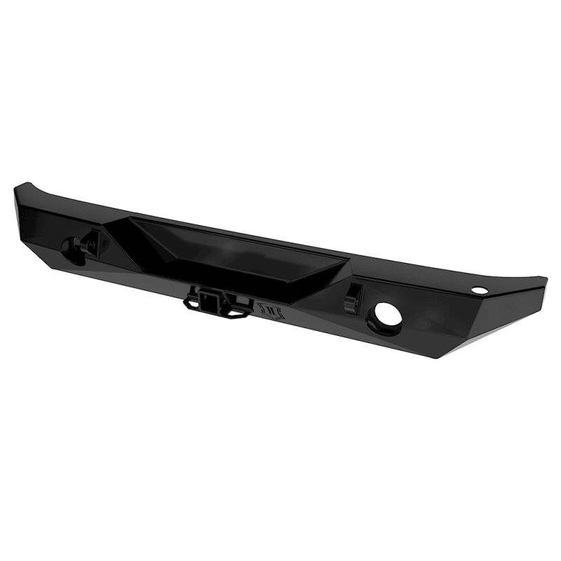 ICON 25218 07-18 Jeep Wrangler JK Pro Series 2 Rear Bumper w/Hitch/Tabs