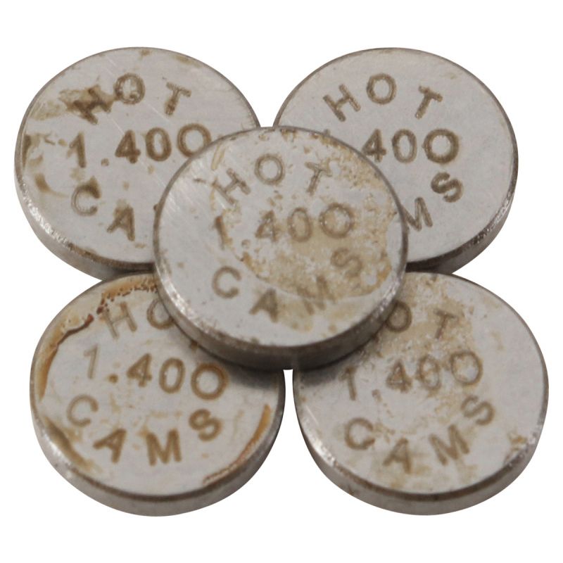Hot Cams 5PK748140 07-16 CRF 150 R/2016 CRF 150 RB Big Wheel 1.400mm Shim Kit - 5 Pack