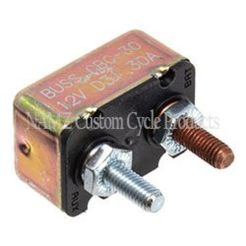NAMZ NCB-3001 Universal 30-AMP Circuit Breaker 10/32in. Studs - Single (OEM 74599-77B)