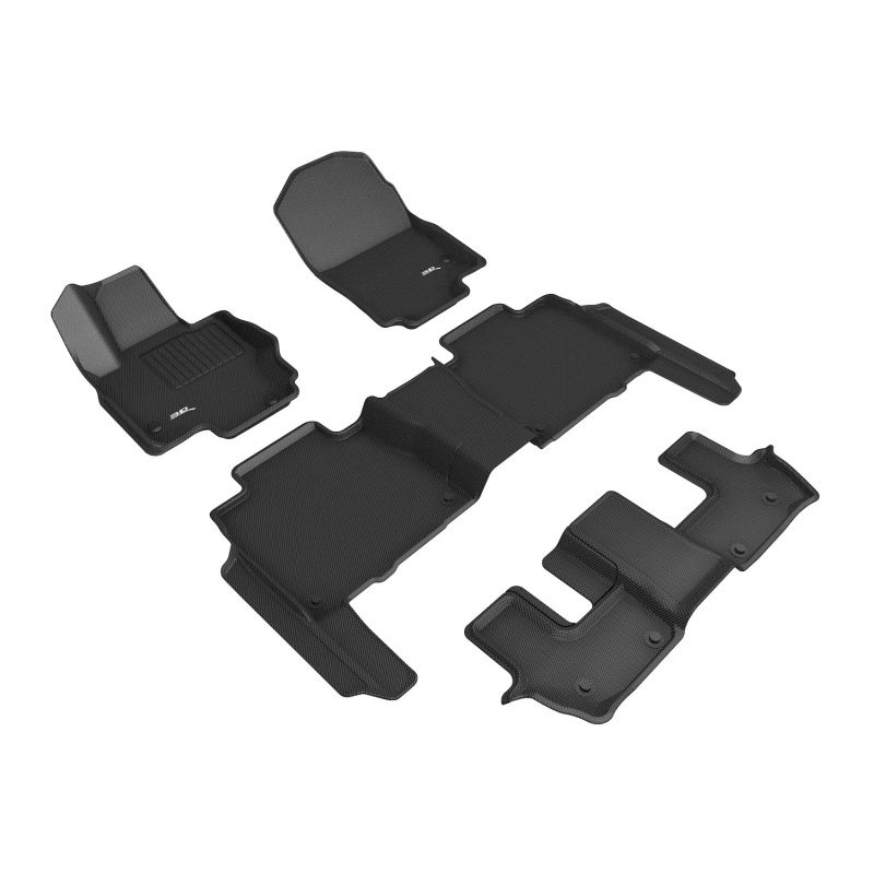 3D MAXpider L1MB13001509 20-24 Mercedes-Benz Gls-Class 7 Seat (X167) Kagu Black R1 R2 R3