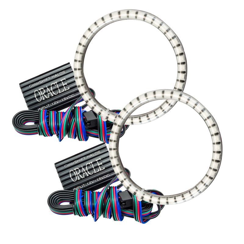 Oracle Lighting 1236-333 2015-2023 Dodge Challenger Surface Mount LED Fog Light Halo Kit